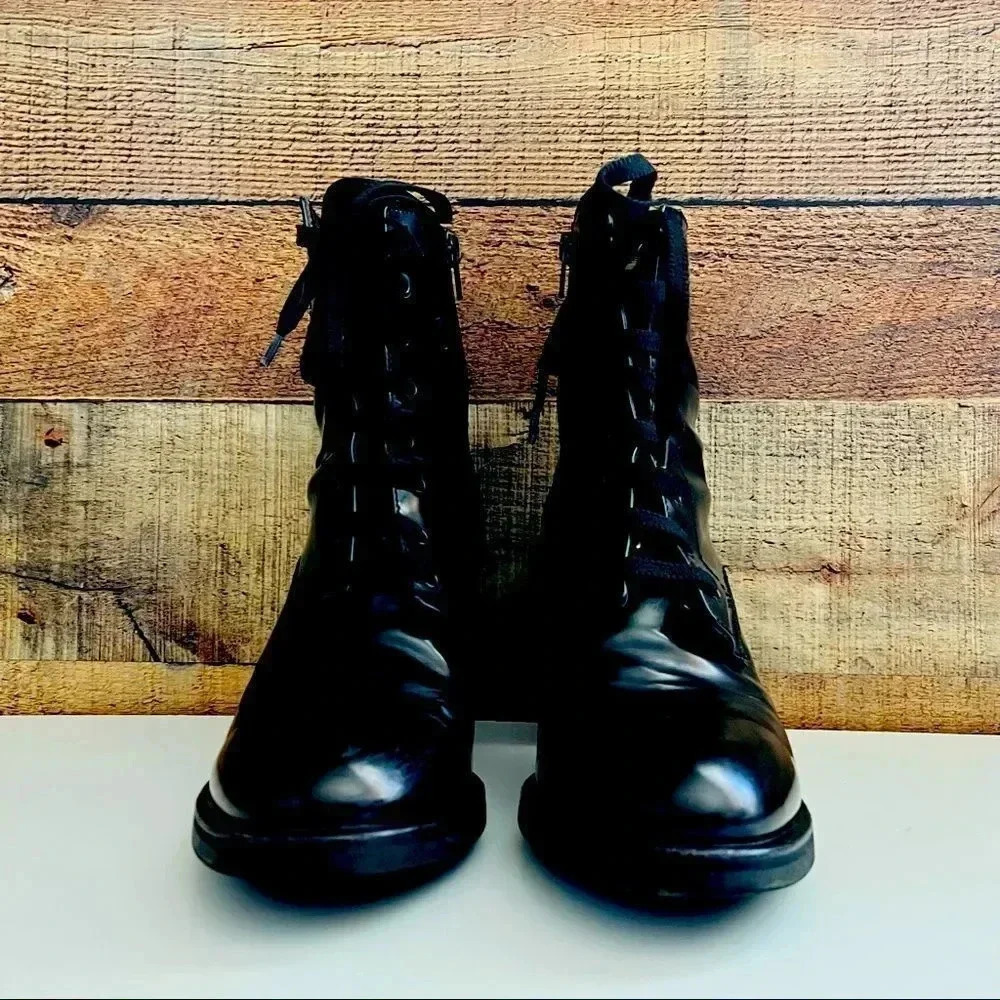 AGL Leather Heeled Boots - Picture 3 of 10